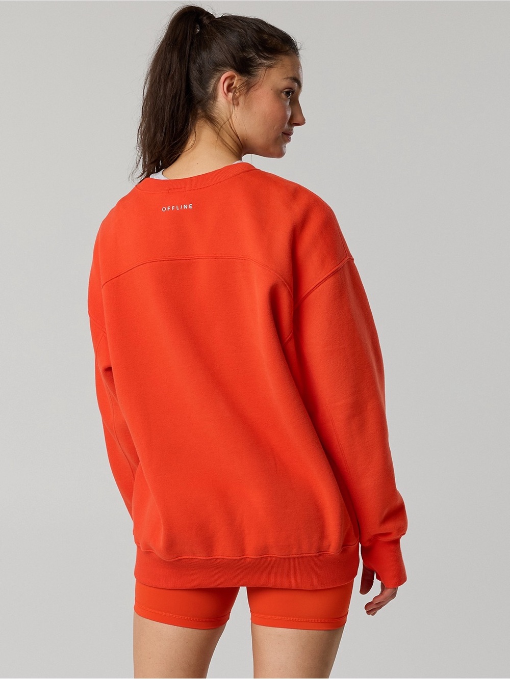 Offline by Aerie Cloud Fleece Oversized Crewneck Sweatshirt - Picture 6 of 8